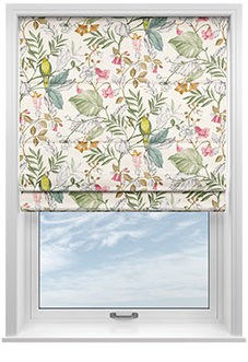 Iquitos, Gilded - Twist&Fit Roman Blind